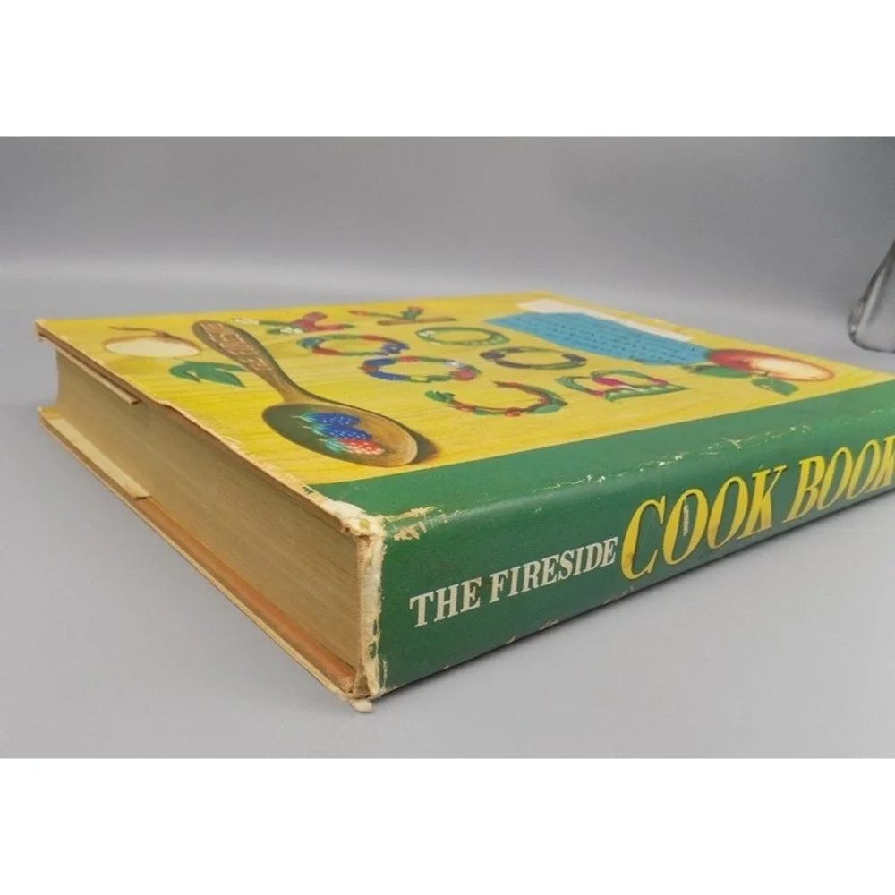 James Beard The Fireside Cook Book 1949 HC/DJ w/ Poster Clean 2nd Printing Vtg